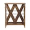 Alaterre Furniture Bethel Acacia Wood 31"W Shoe Cubbie Cabinet ANTR1530 - alternate 4